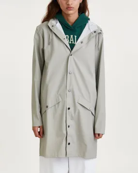 Rains   Rain Coat Long Grey 